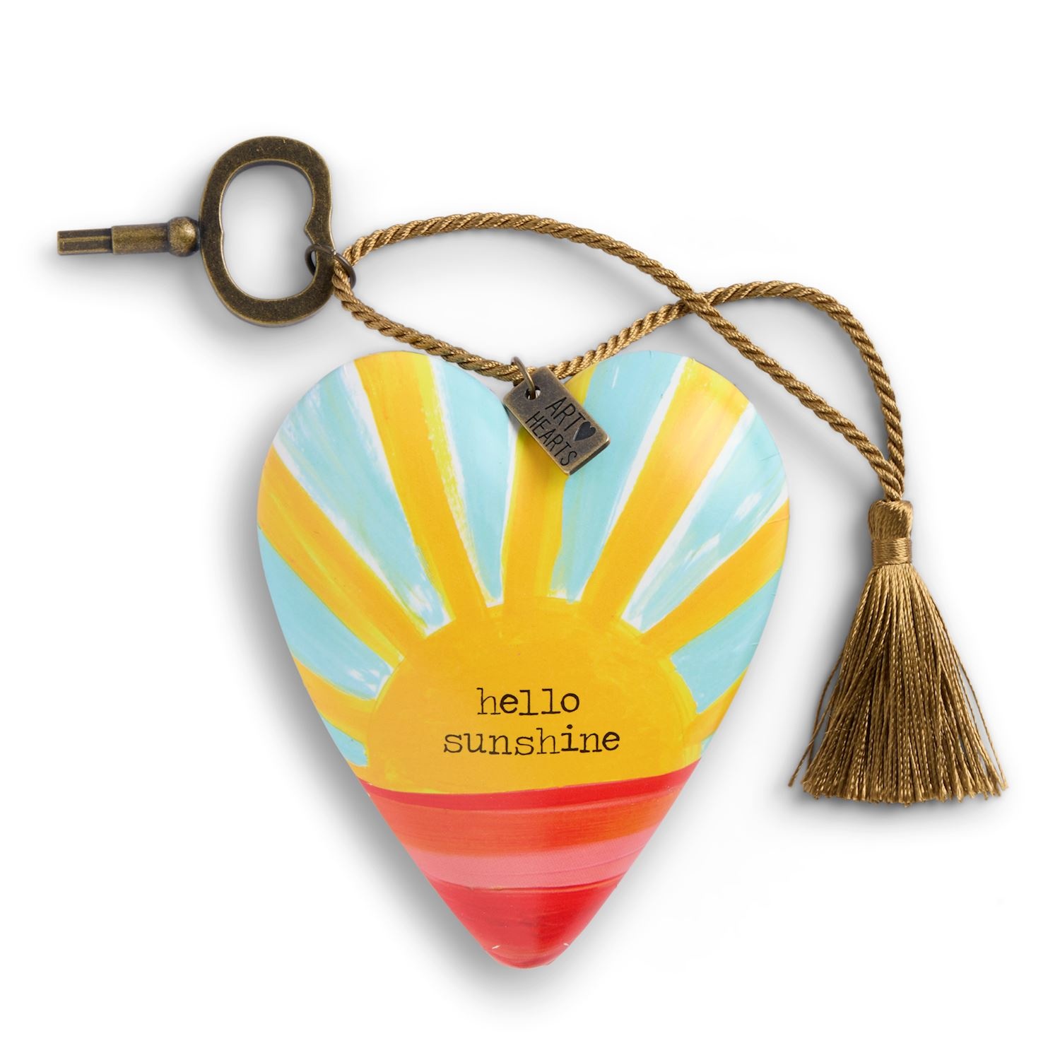 Demdaco Hello Sunshine Recordable Art Heart