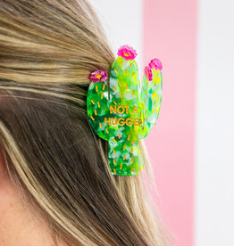Chez Gagne Not A Hugger Cactus Hair Clip