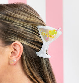 Chez Gagne Dirty Girl - Martini - Hair Clip