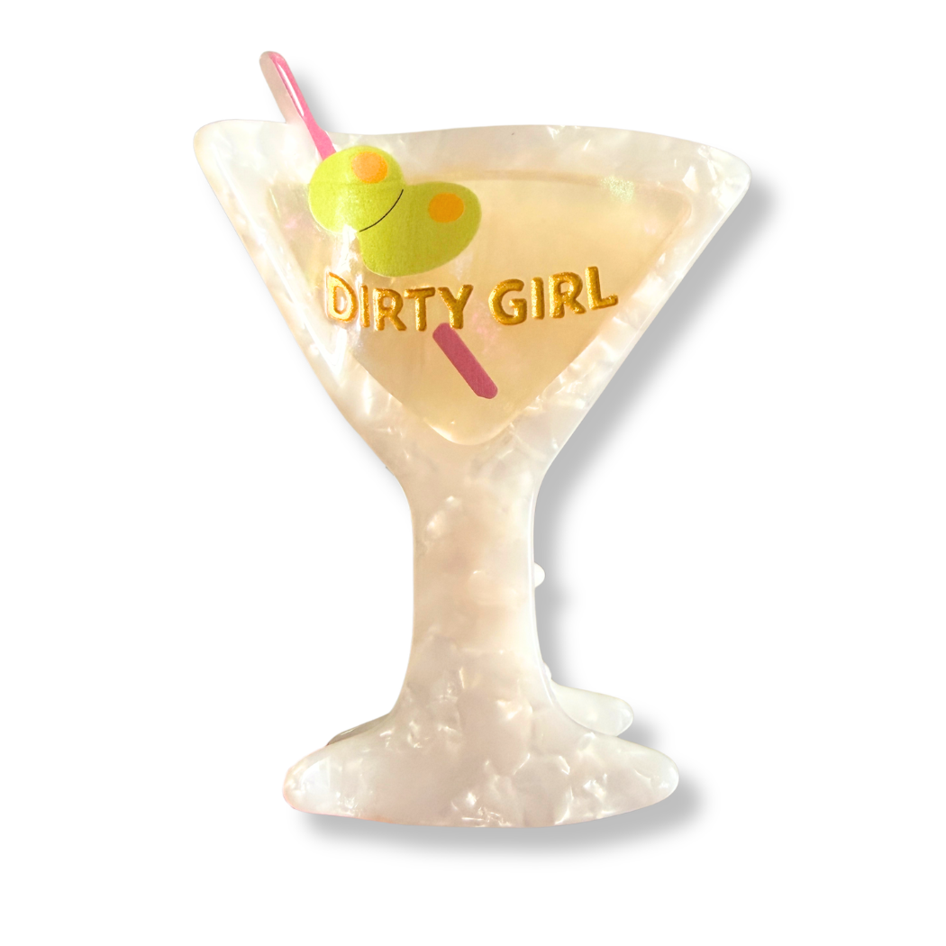 Chez Gagne Dirty Girl - Martini - Hair Clip