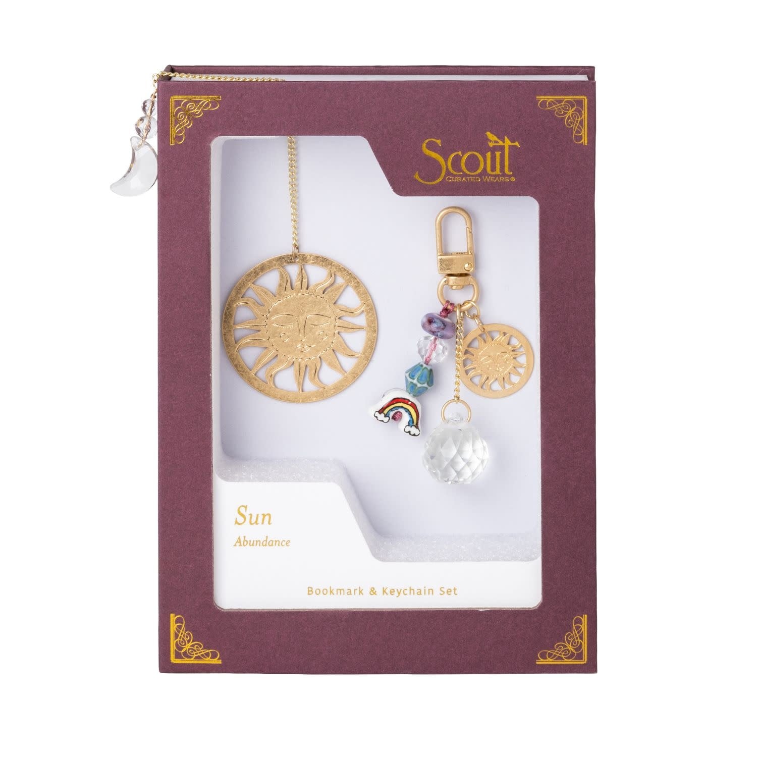 Scout Curated Wears Bookmark & Keychain Set