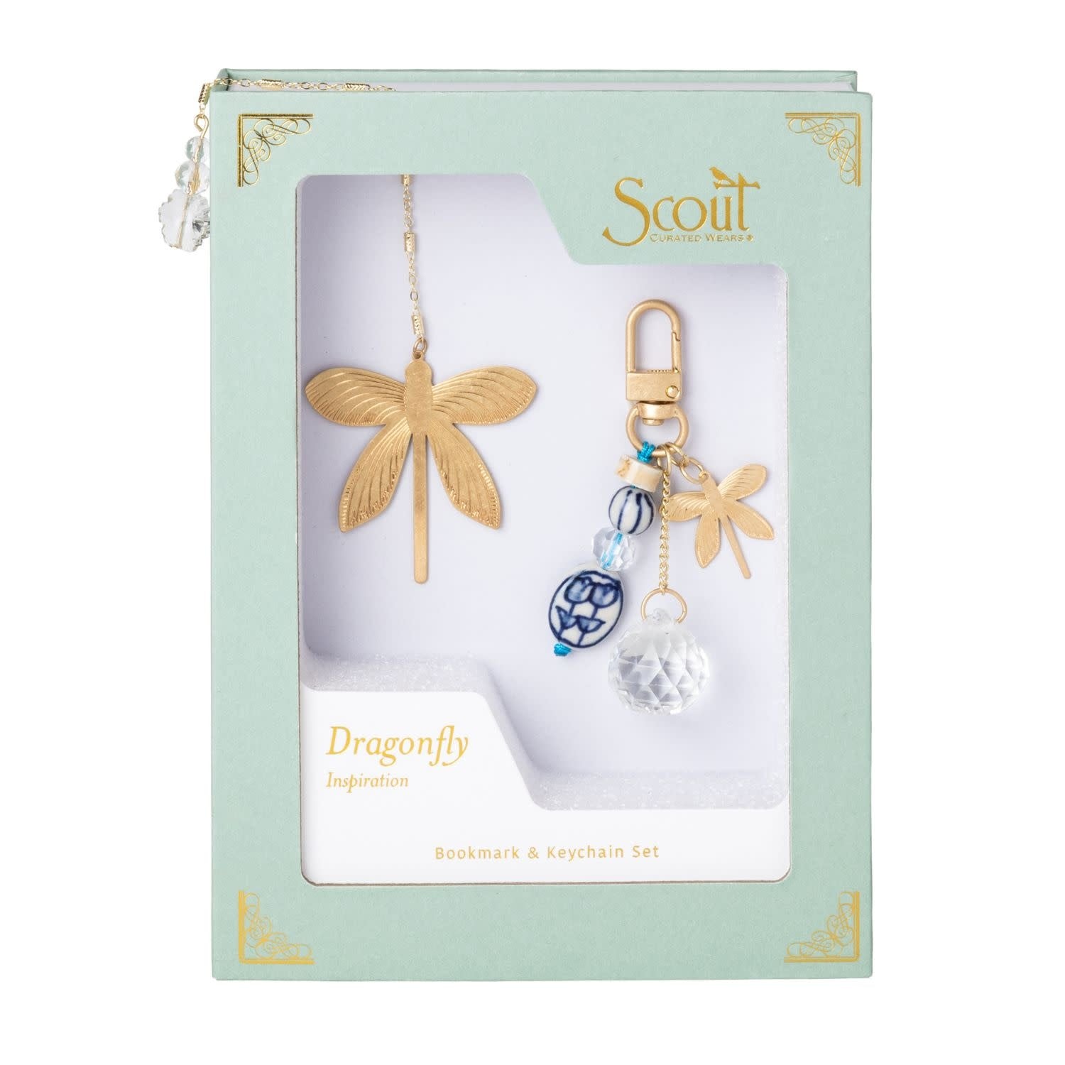 Scout Curated Wears Bookmark & Keychain Set