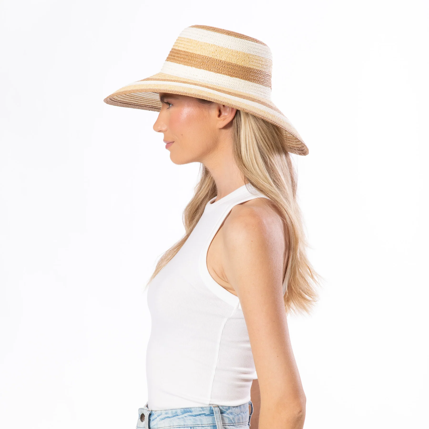 Wide Brim Sun Hat Natural