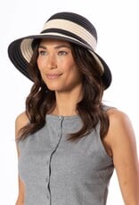 San Diego Hat Striped Wide Braided Hat