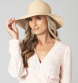 San Diego Hat Ribbon Medium Brim Floppy Hat