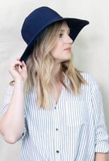 San Diego Hat Ribbon Medium Brim Floppy Hat