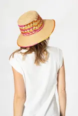 Crochet & Braided Raffia Bucket Hat