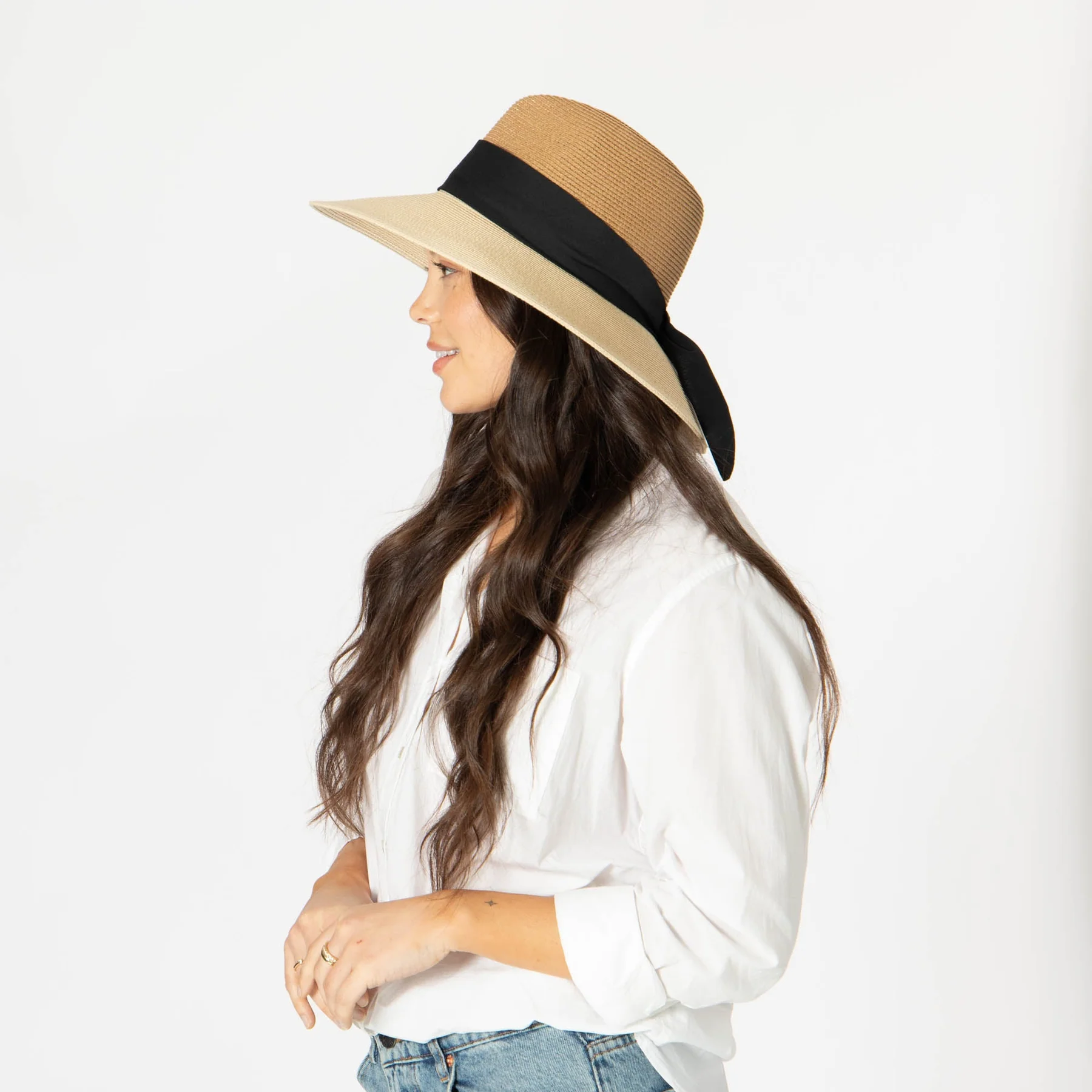 San Diego Hat Ultrabraid Two Tone Fedora