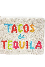 Tacos & Tequila Beaded Pouch