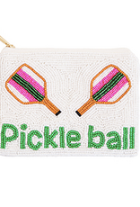 Pickleball Beaded Pouch