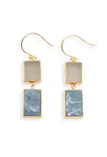 Leslie Curtis Stacy Earring w/ Stones