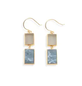 Leslie Curtis Stacy Earring w/ Stones