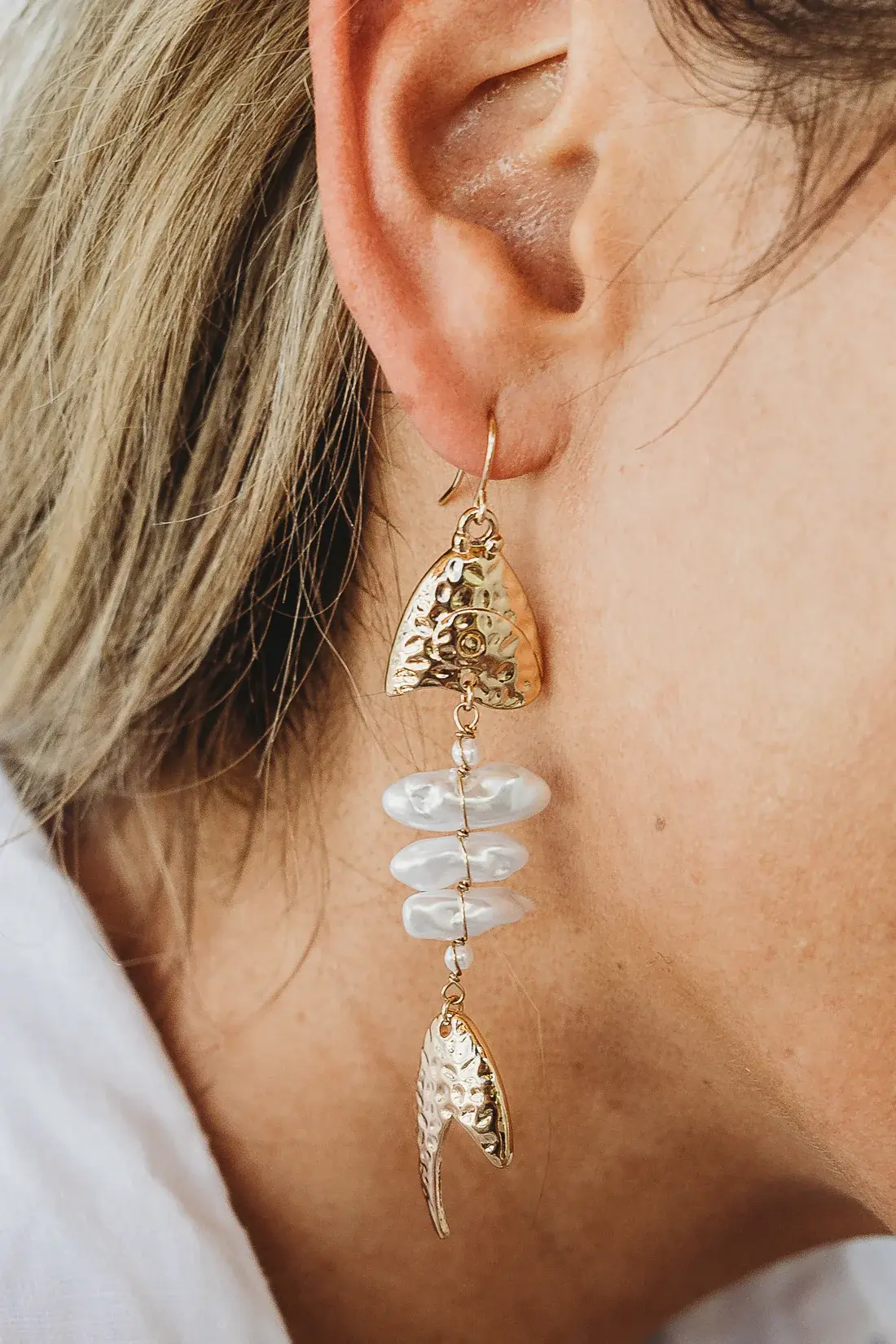 Leslie Curtis Matilda Fish Earring