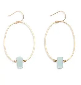 Leslie Curtis Indy Hoop Earring Gold