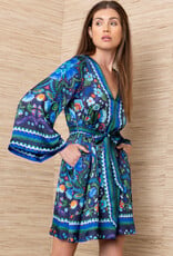 Hale Bob Aviva Dress Navy