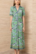 Hale Bob Mireille Dress Green
