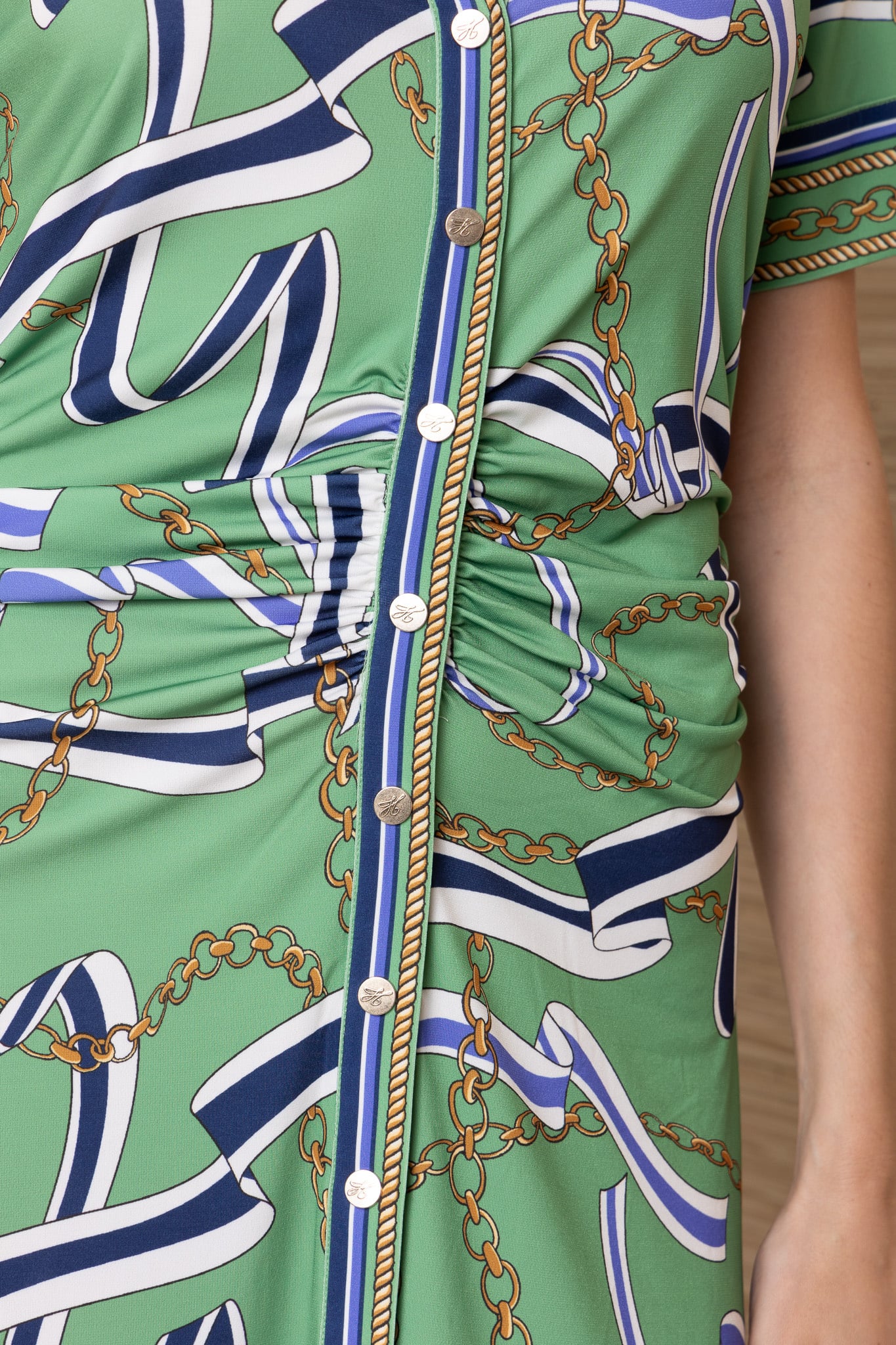 Hale Bob Mireille Dress Green