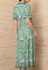 Hale Bob Mireille Dress Green