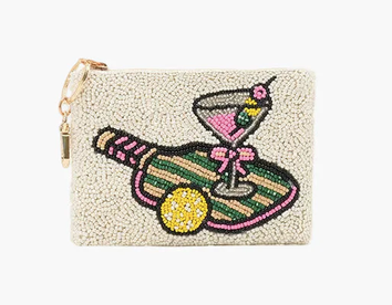 America & Beyond Pickleball Martini Pouch