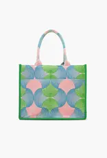 America & Beyond Mahjong Muse Beaded Tote Bag