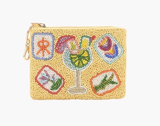 America & Beyond Mahjong Game Night Pouch