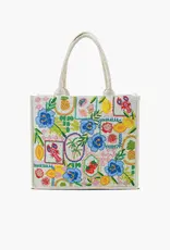 America & Beyond Capri Zest Lemon Tote