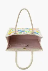 America & Beyond Capri Zest Lemon Tote