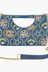 America & Beyond Midnight Shore Clutch