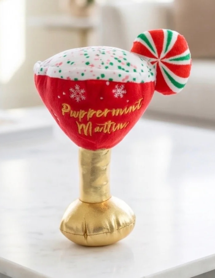 Haute Diggity Puppermint Muttini Holiday Dog Toy