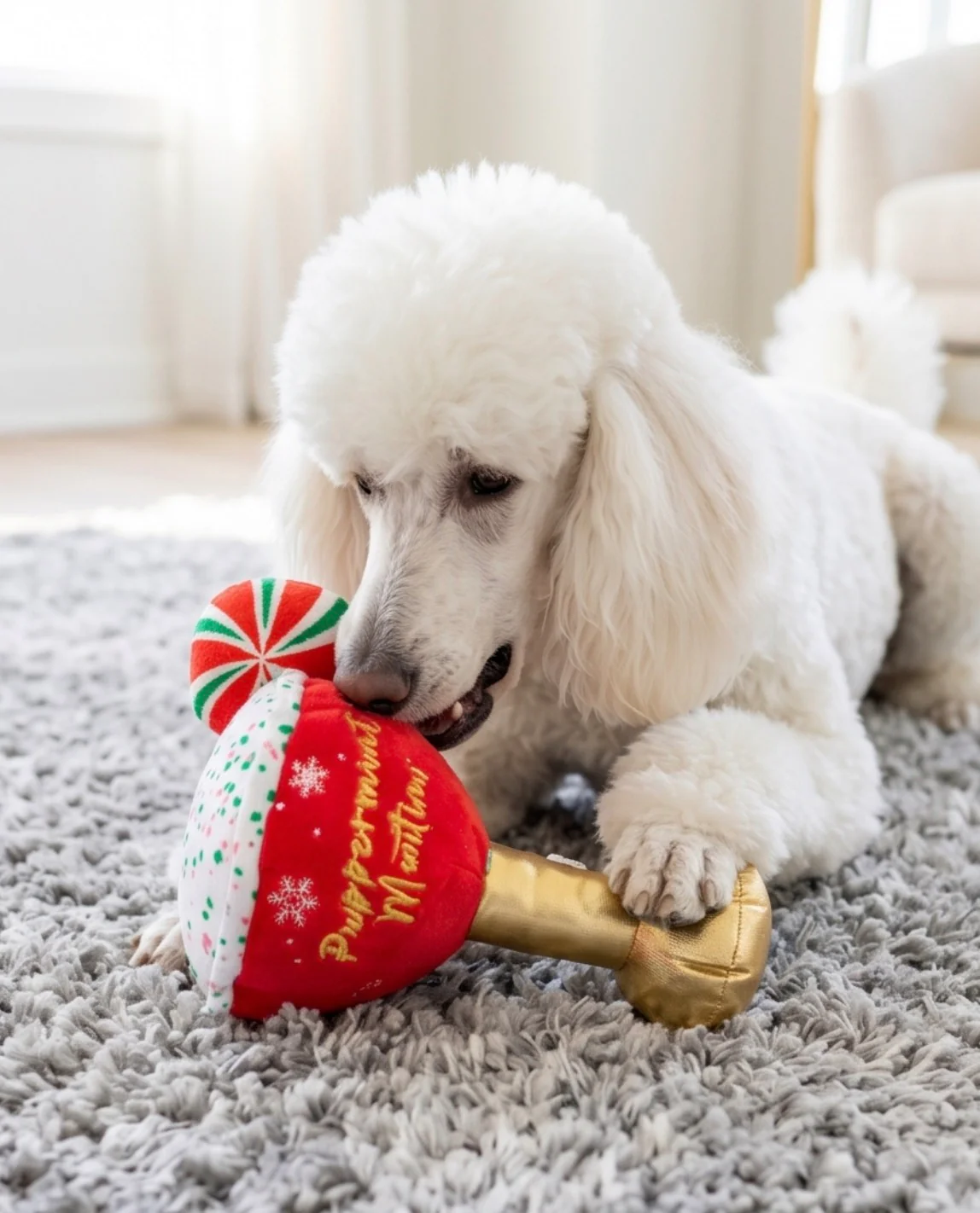 Haute Diggity Puppermint Muttini Holiday Dog Toy