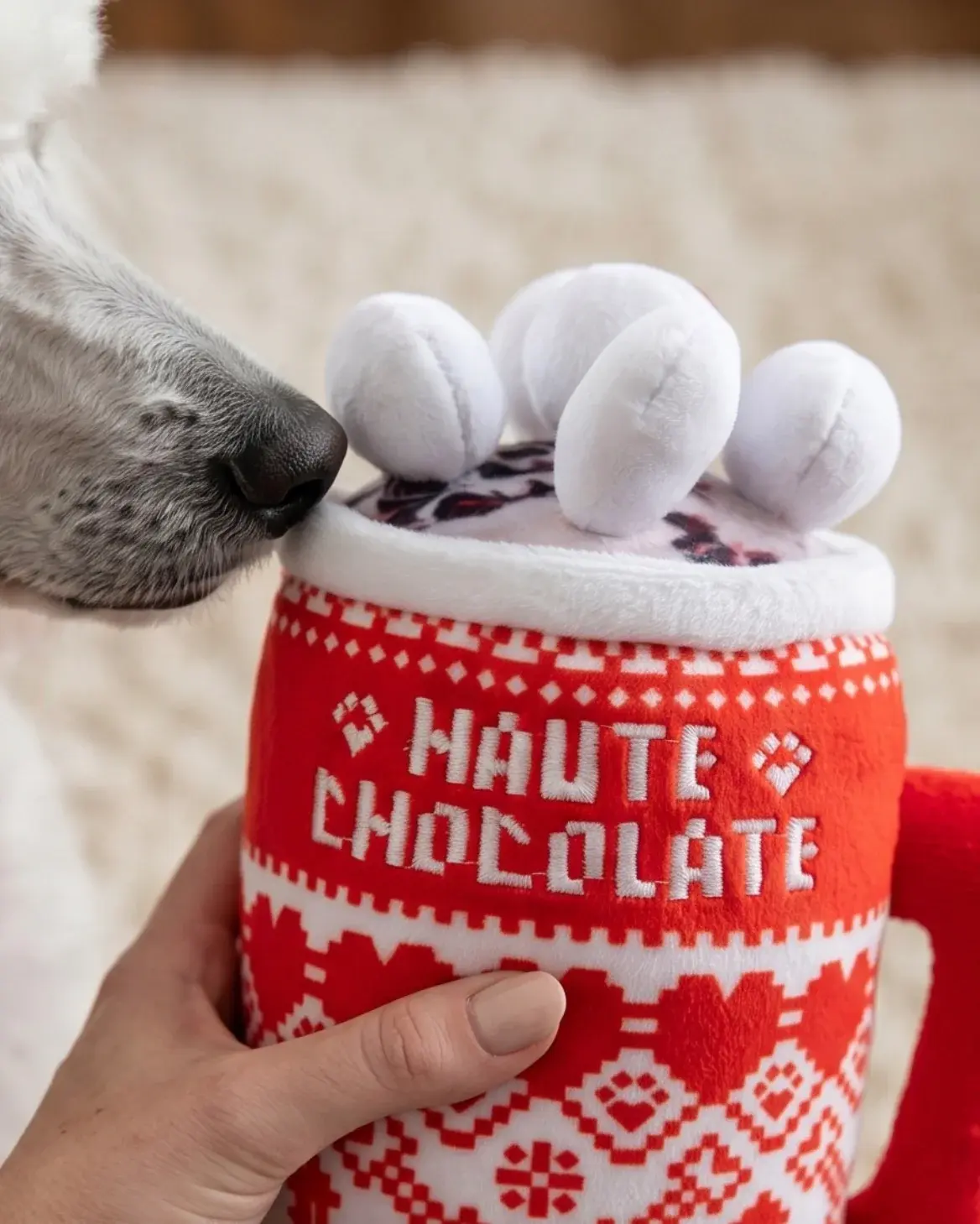 Haute Diggity Haute Chocolate Holiday Dog Toy