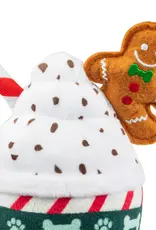 Haute Diggity Starbarks Latte Holiday Dog Toy