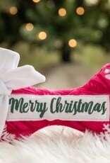 Haute Diggity Puppermint Bone Merry Christmas Dog Toy
