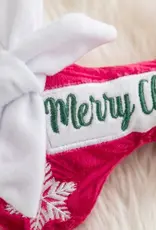 Haute Diggity Puppermint Bone Merry Christmas Dog Toy