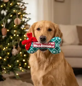 Haute Diggity Happy Howlidays Bone Dog Toy