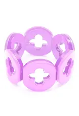 Zenzii Resin Clover Bracelet