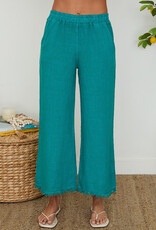 Milio Milano Linen Pant Turquoise
