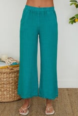Milio Milano Milio Milano Linen Pant Turquoise