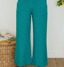 Milio Milano Linen Pant Turquoise