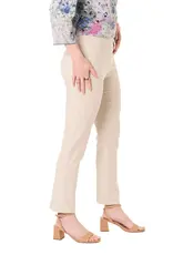 Lisette Milan 28" Slim Ankle Pant Ecru