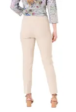 Lisette Milan 28" Slim Ankle Pant Ecru