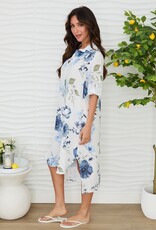 Milio Milano Gardenia Dress Blue