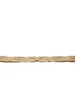 German Fuentes One Size Stretch Belt w/ Gold