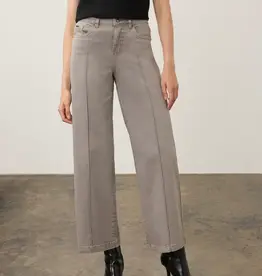 French Dressing Olivia Wide Leg Denim Stone Grey