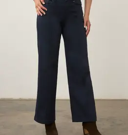 French Dressing Olivia Wide Leg Denim Blueberry