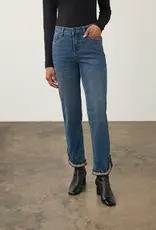 French Dressing Olivia Pencil Ankle Denim Medium Wash
