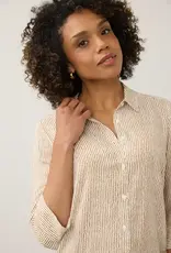 French Dressing Stripe Tunic Top Maple