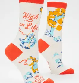 Blue Q Womens Socks High On Life