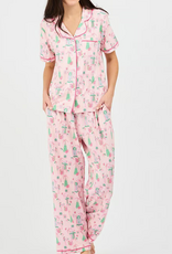 Mary Square Charlotte PJ Set Christmas Cottage