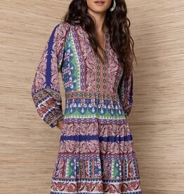Hale Bob Brona Dress Navy
